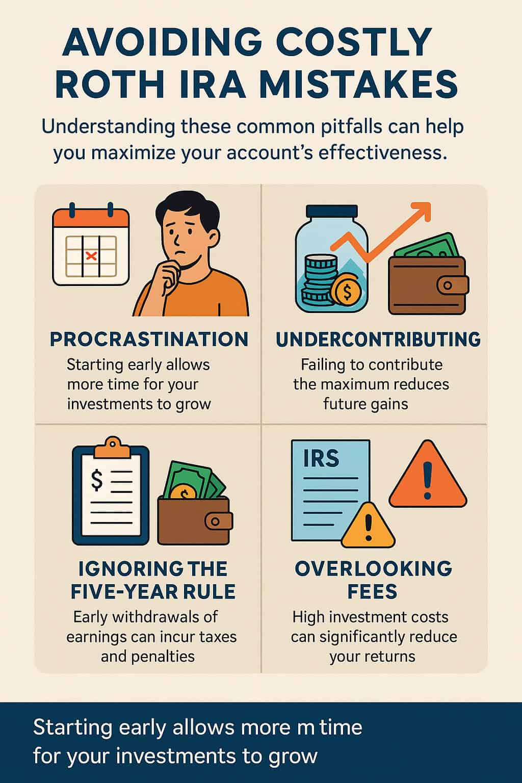 infographic roth ira how to open an account and avoid costs